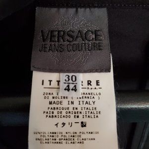VERSACE VINTAGE BLACK DRESS